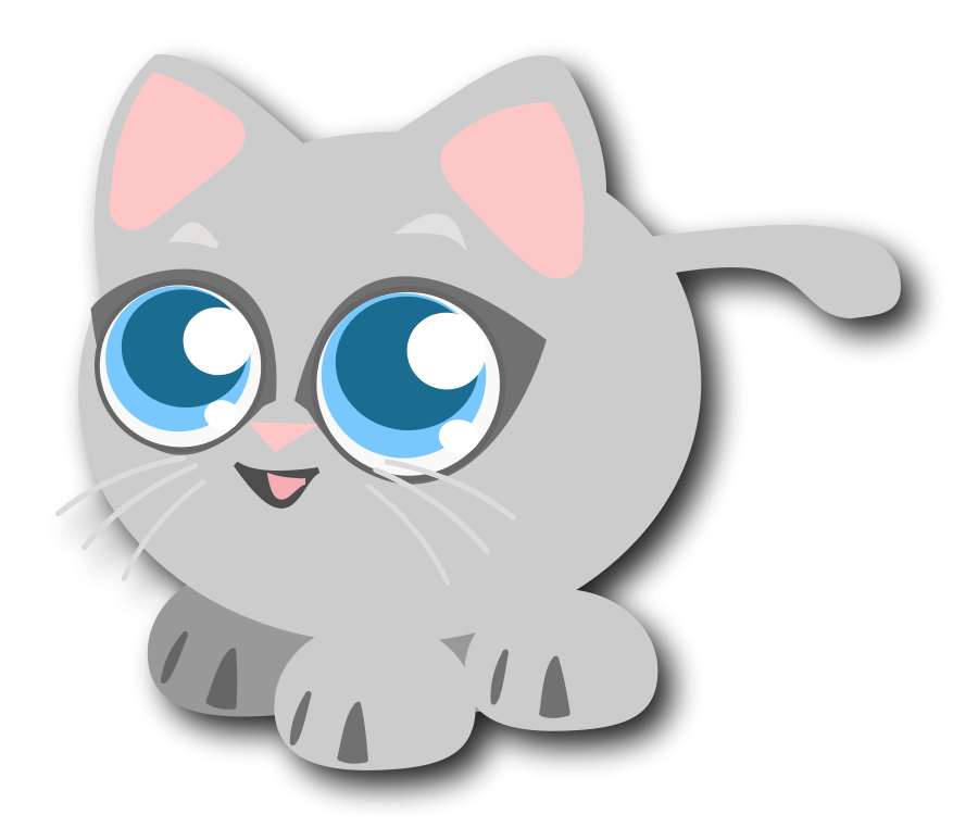 Baby Cat Clipart, vector clip art online, royalty free design ...
