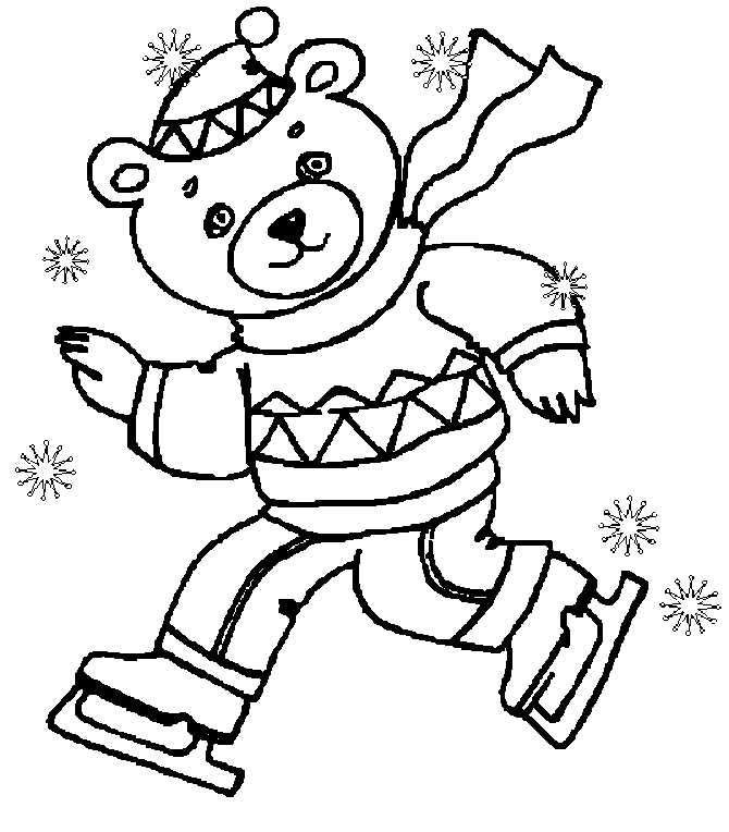 winter coloring pages free | Coloring Picture HD For Kids ...
