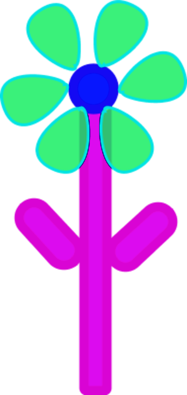 flower - vector Clip Art