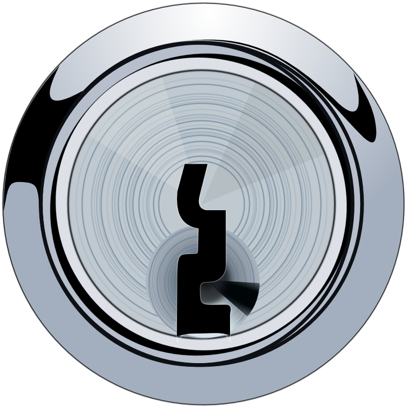 Clipart - Keyhole