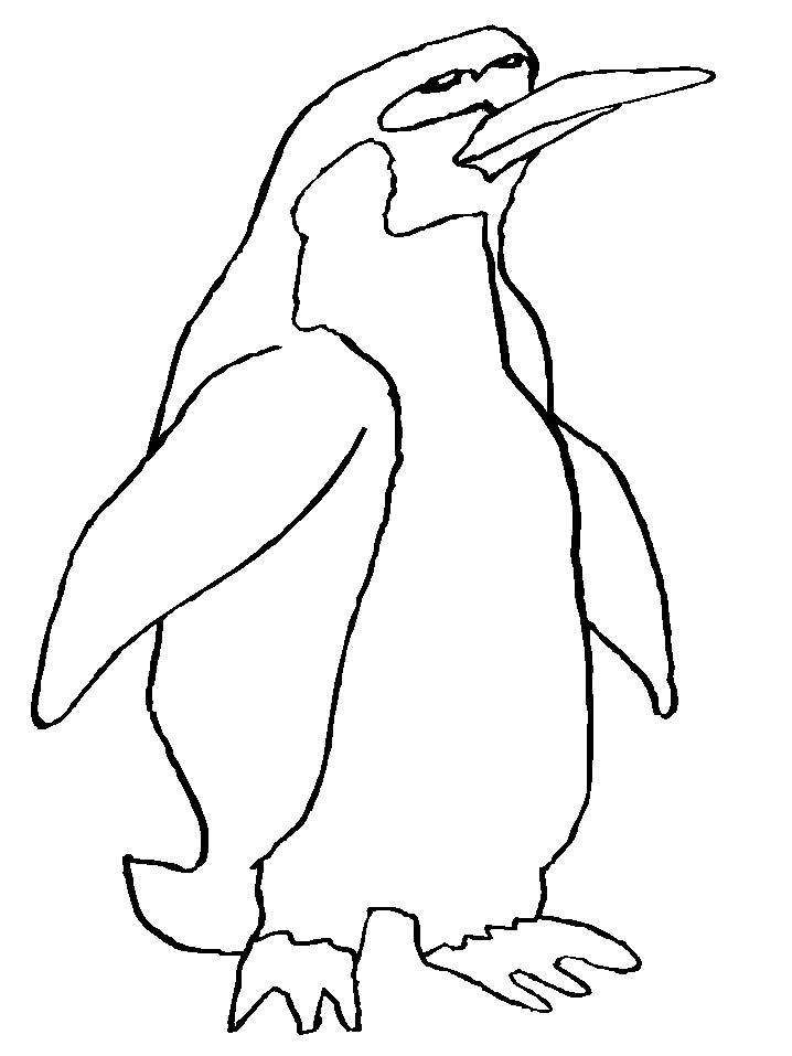 Penguins Coloring Page | Animal Coloring Pages | Kids Coloring ...