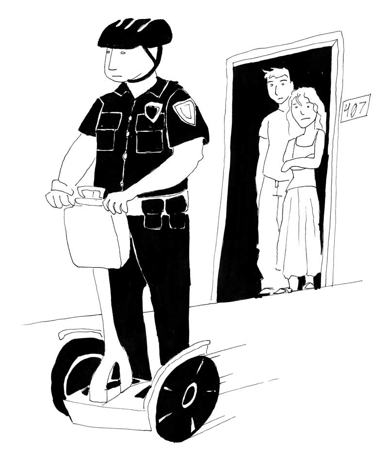 Officers Question Legality of Dorm Walkthroughs | Cooper Point Journal