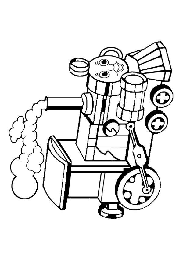 Free Online Mini Tank Engine Colouring Page - Kids Activity Sheets ...