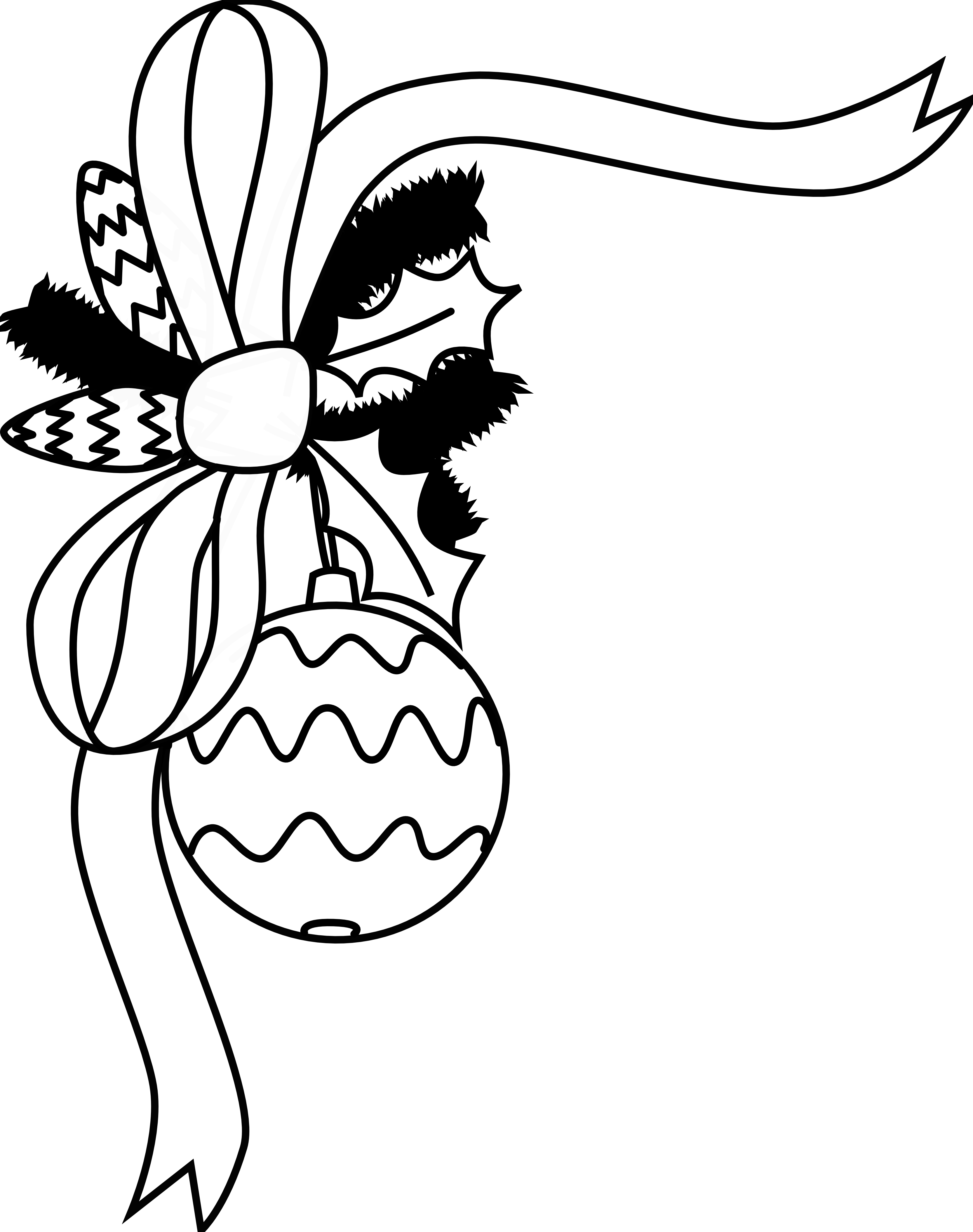 Christmas Black And White Clip Art - ClipArt Best
