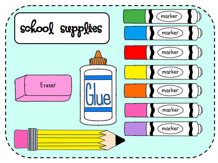 classroom objects clipart free - photo #7
