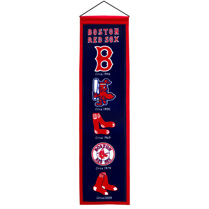 Heritage Team Banner—Boston Red Sox at Brookstone. Buy Now!