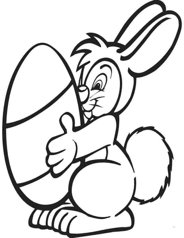 Printable Free Colouring Pages Easter Bunny For Girls & Boys 15378#