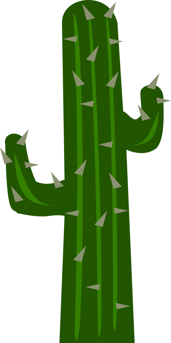 clipartist.net » Clip Art » Plants Cactus 2 xochi.info twee Flowers