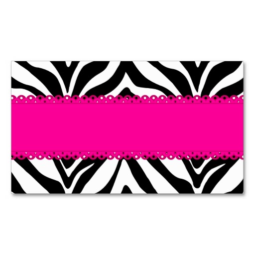 Zebra Print Background Templates - NextInvitation Templates