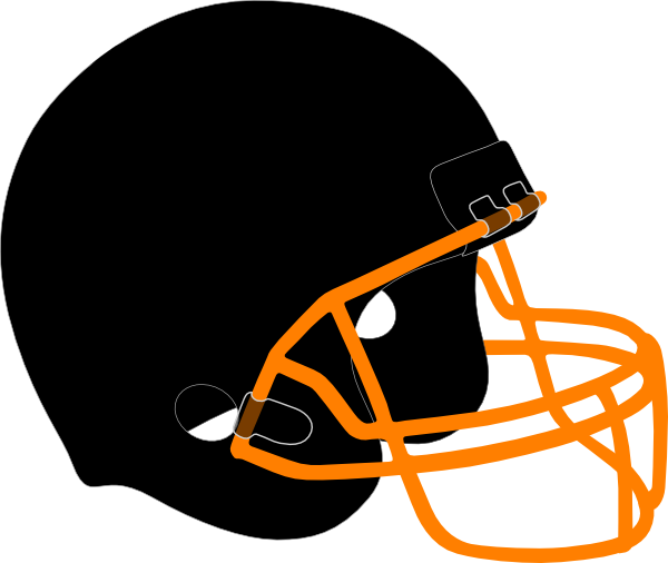 American Football Helmet Stencil - ClipArt Best