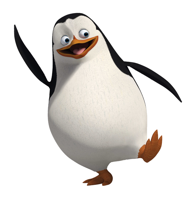 Download PNG image: Madagascar penguin PNG image