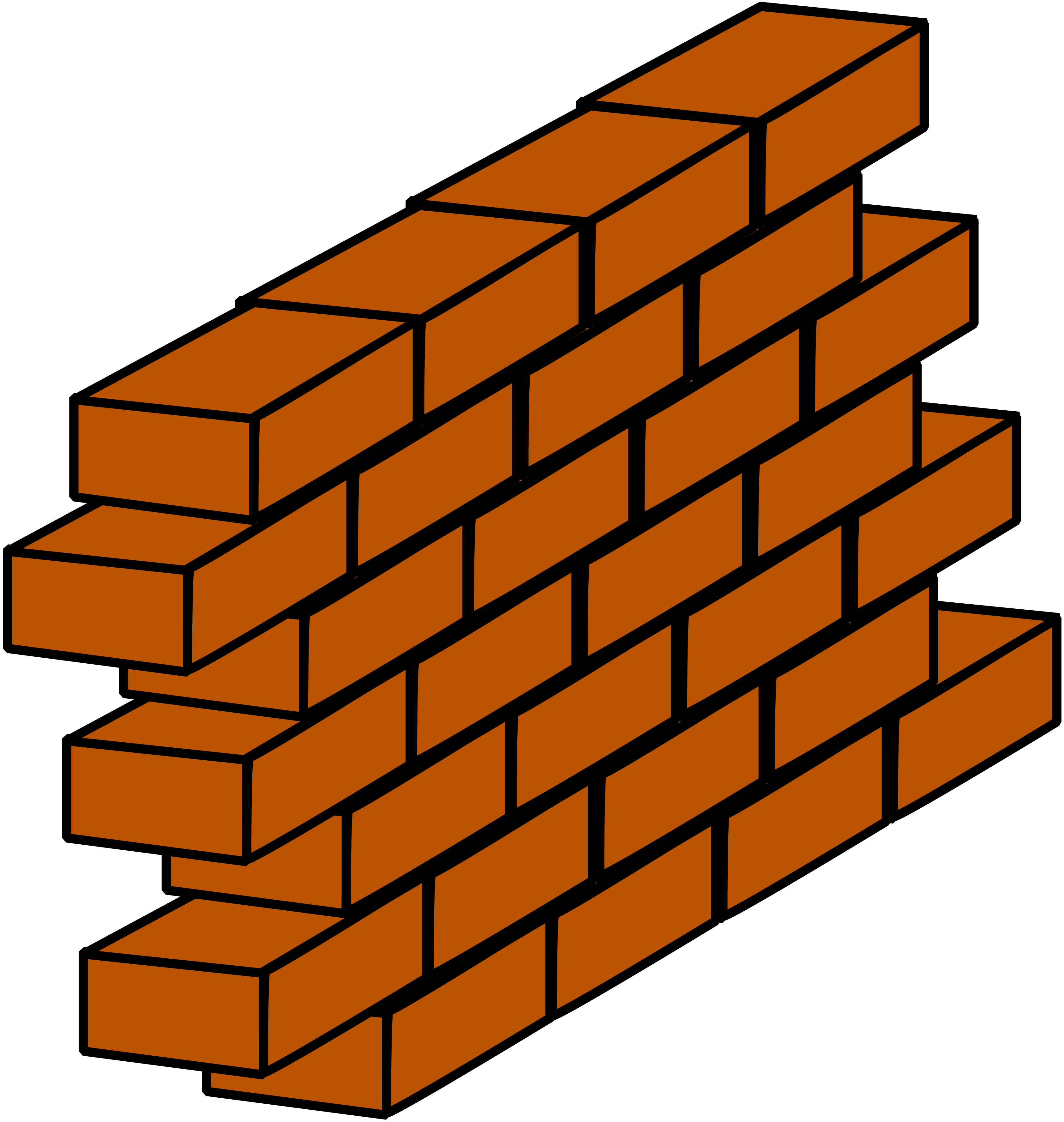 Symbol: a brick wall | Clipart Panda - Free Clipart Images