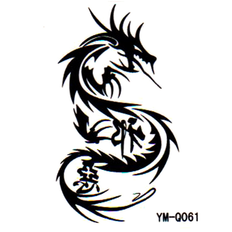 Tribal Dragon Sticker Promotion-Online Shopping for Promotional ...