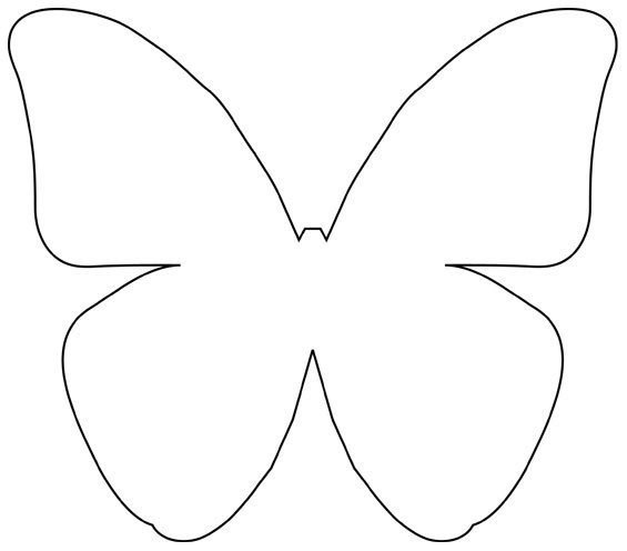 DIY Beautiful Butterfly Decoration from Templates | iCreativeIdeas.