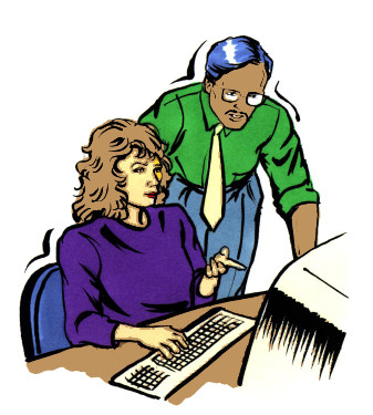 People At Work -Clipart Pictures