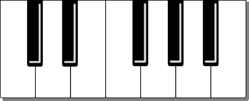 Free Musical Keyboard Clip Art