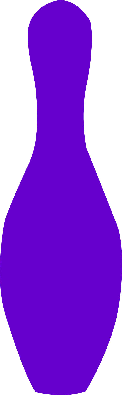 Bowling Pin Opurple Clipart Royalty Free Public ... - ClipArt Best ...