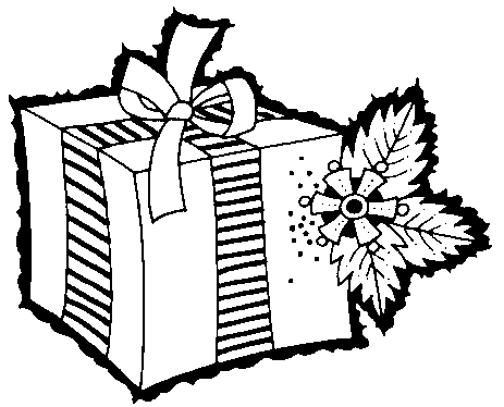 Gifts Clipart Black And White | Clipart Panda - Free Clipart Images