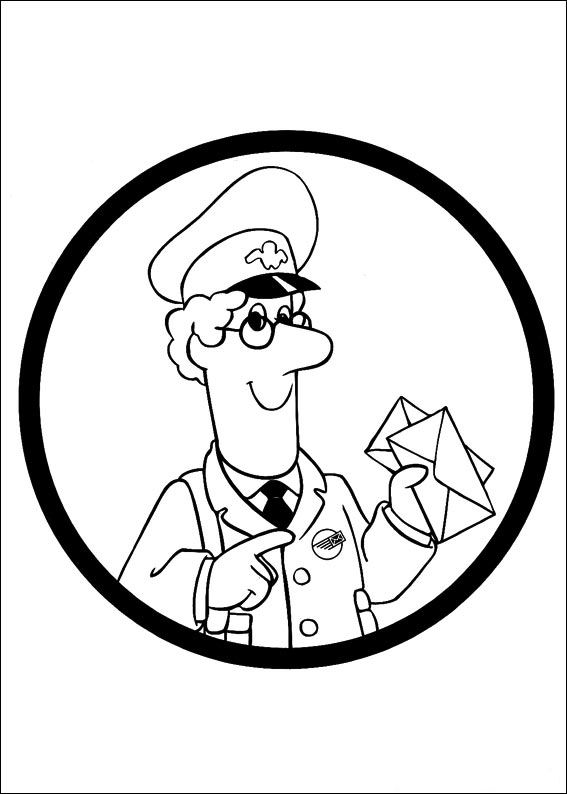 Coloring Page - Postman pat coloring pages 21