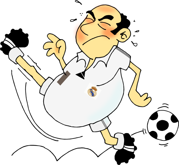 Soccer Player clip art - vector clip art online, royalty free ...