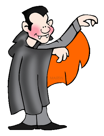 Free Halloween Clip Art by Phillip Martin, Dracula
