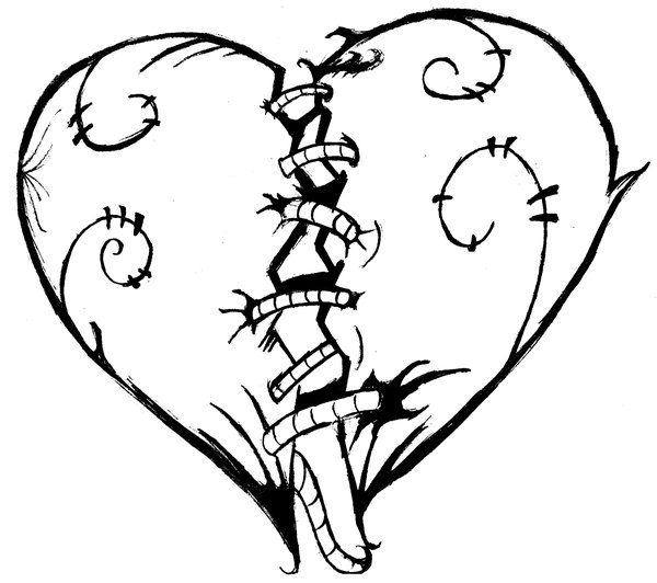 Broken Heart - Sketch by donnobru on deviantART