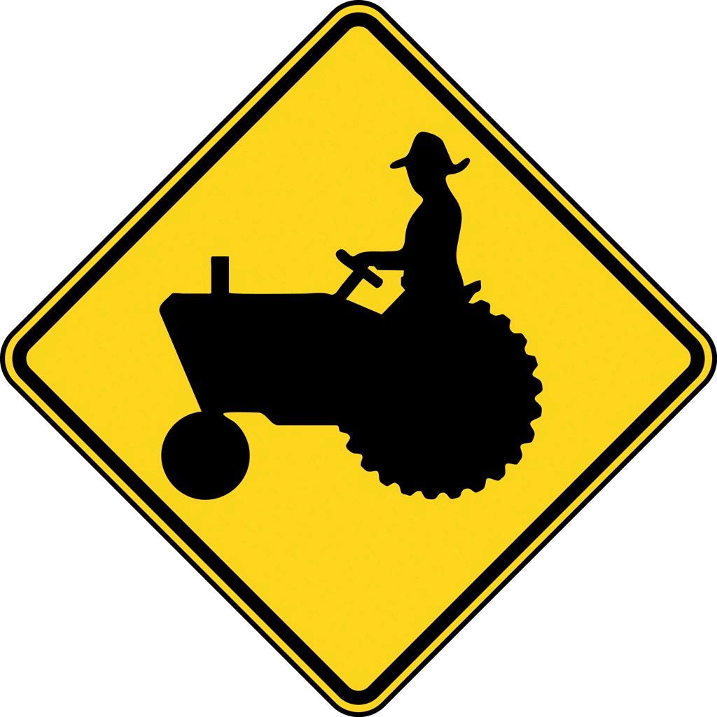 Images For > Yellow Tractor Clipart