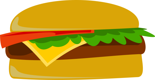 Pix For > Burger Pictures Clip Art