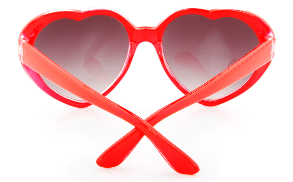 Vista Sport 841 Propionate Kids Full Rim Heart-Shaped Sunglasses ...