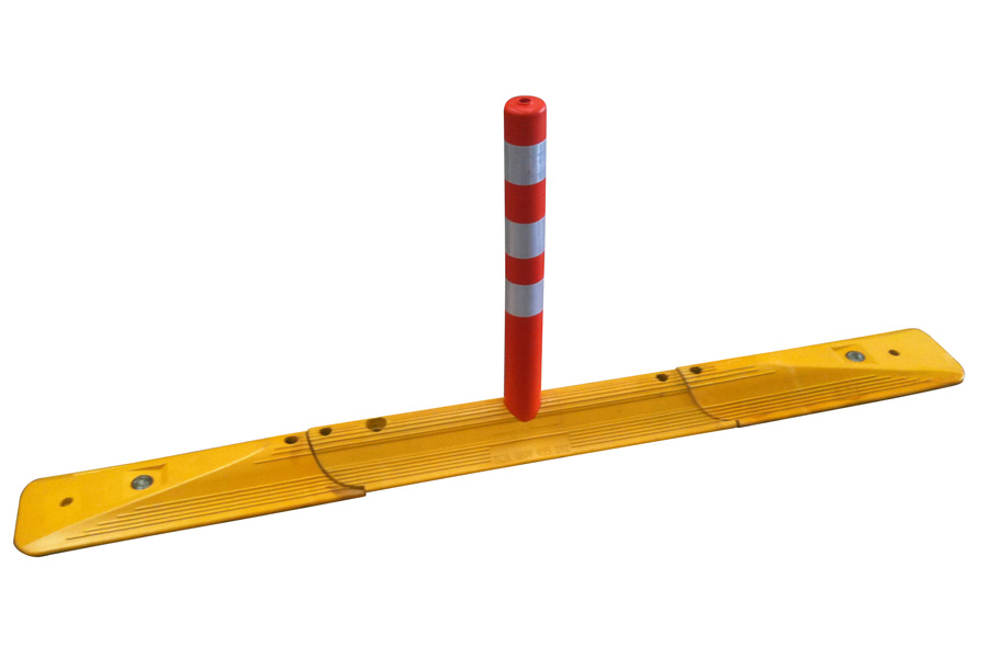 1.0mtr Yellow Lane Divider Section