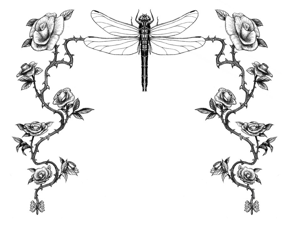 Dragonfly tatto..for big sis...... by Brendanmockridge71 on deviantART