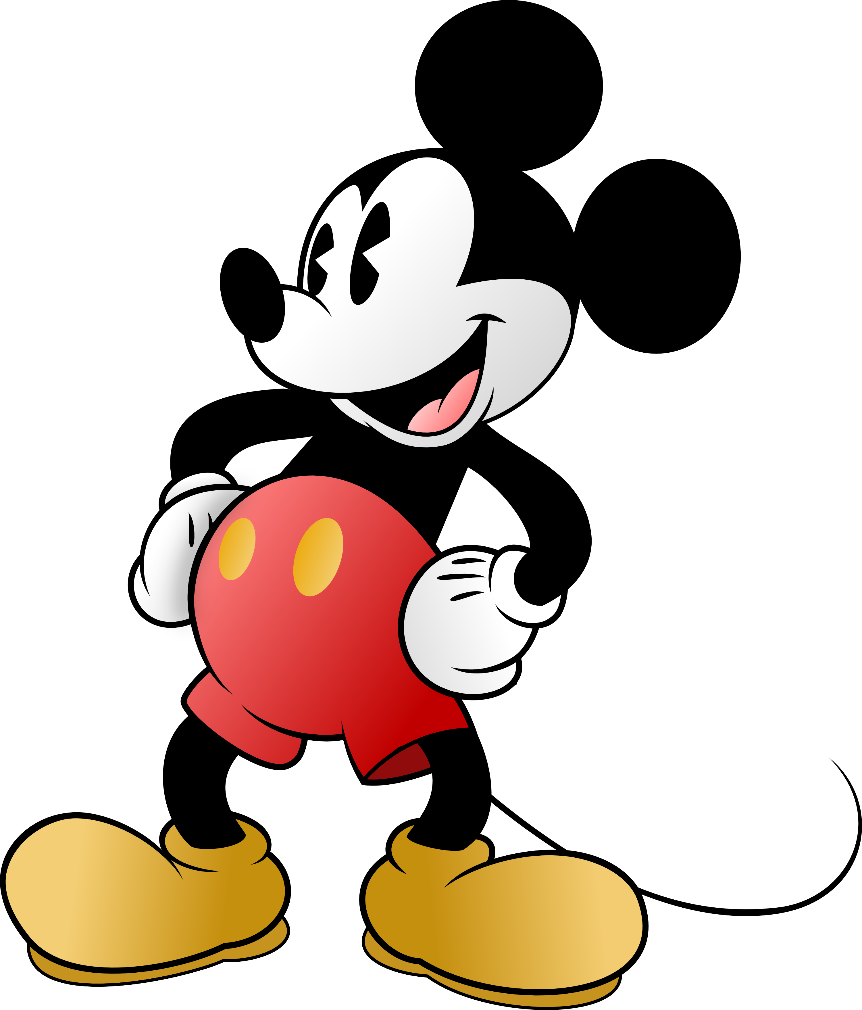 retro mickey mouse clipart - photo #49