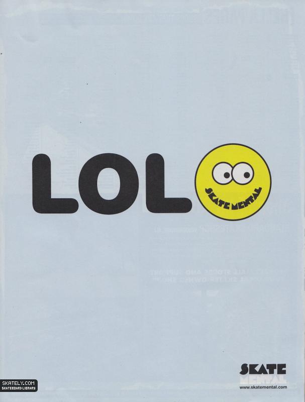 Skate Mental - LOL Smiley Face Ad (2010) < Skately Library