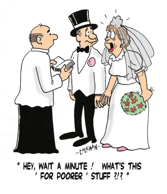 Funny wedding cartoon, wedding cartoons, funny wedding ...