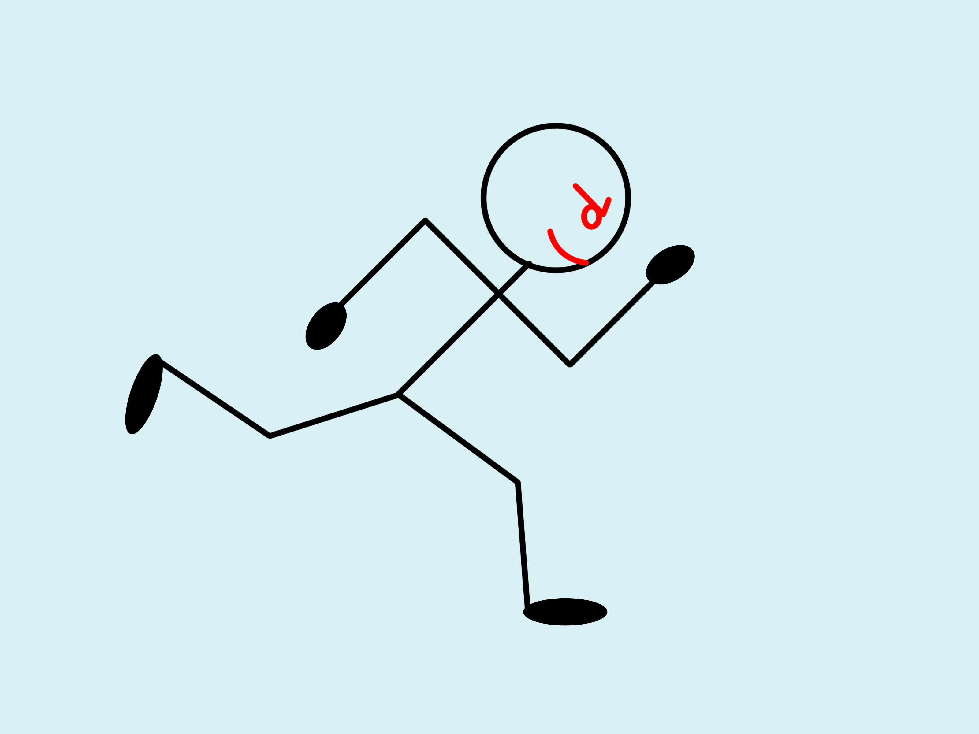 Running Stick Figure Images & Pictures - Becuo