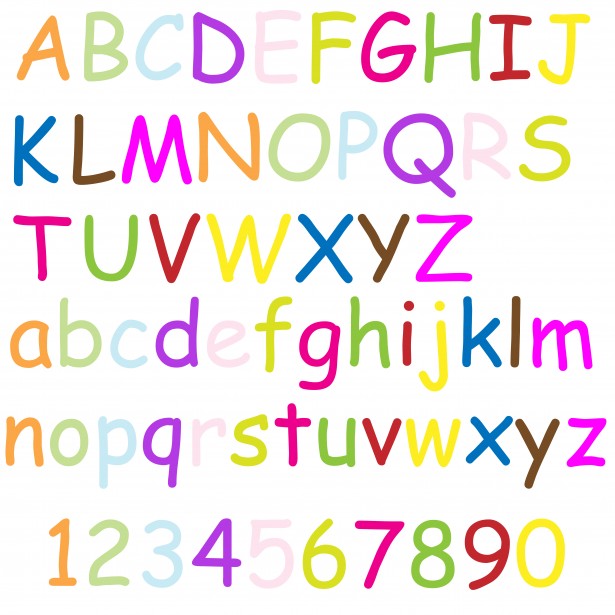 Alphabet Letters Colorful Free Stock Photo - Public Domain Pictures