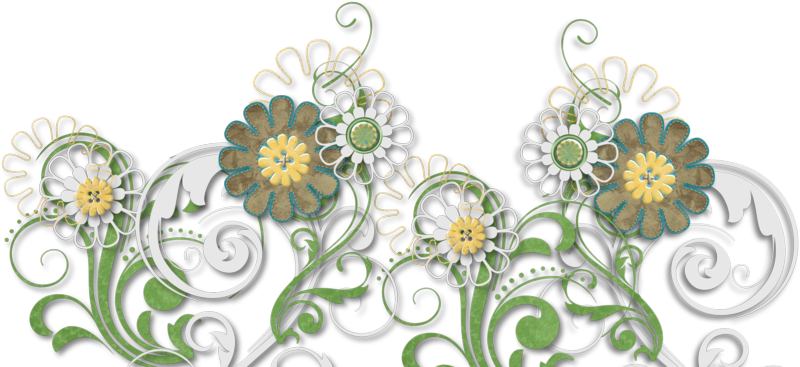 Flower Border Png - Cliparts.co