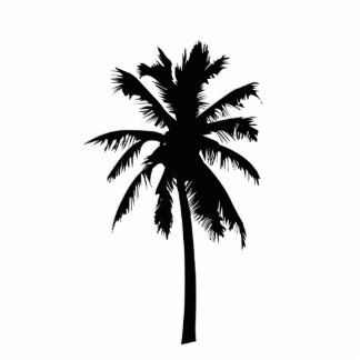 Palm Tree Silhouette Black Gifts - T-Shirts, Art, Posters & Other ...