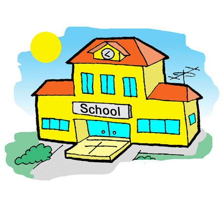 School building clip art photo and pictures | Download free, Share ...