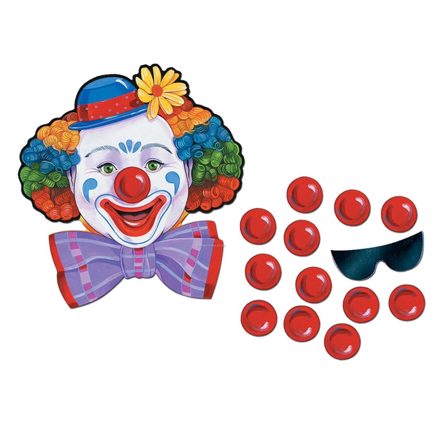 Circus Clown Game W/ Mask & 12 Noses,China Wholesale Circus Clown ...