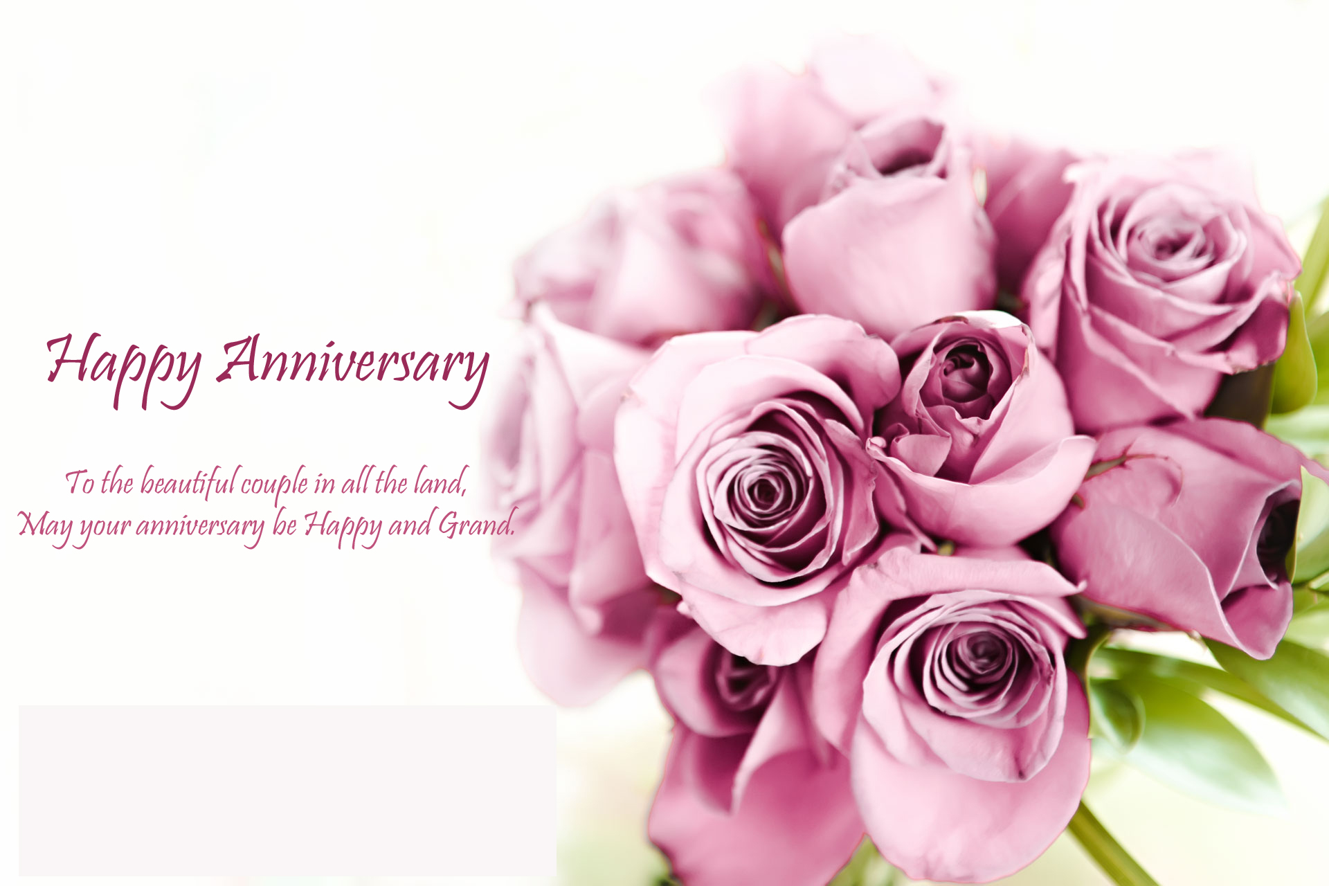 Happy Anniversary – To The Beautiful Couple - OyeGraphics.com