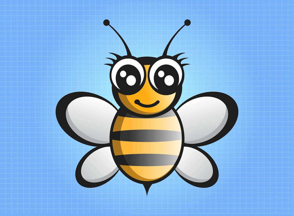 pic of a cartoon bee