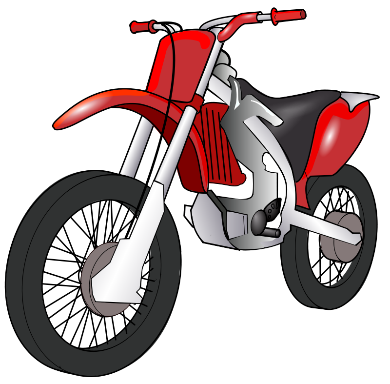 Motorcycle Riding Clipart