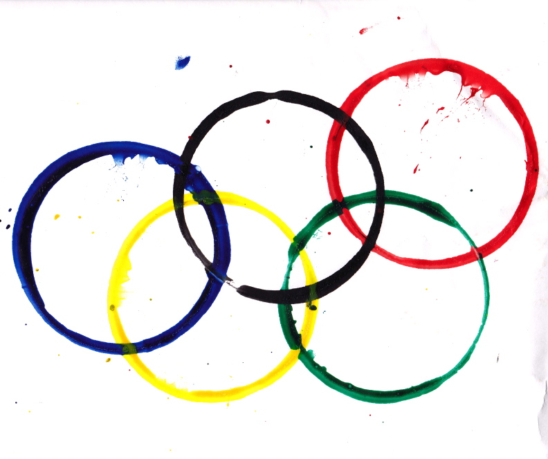 olympic rings clip art - photo #13