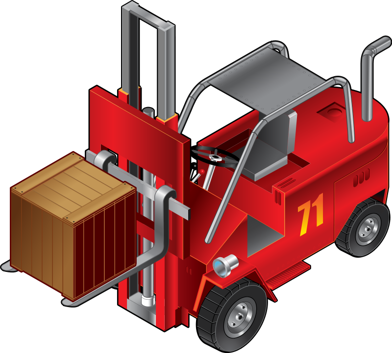 Free to Use & Public Domain Forklift Clip Art