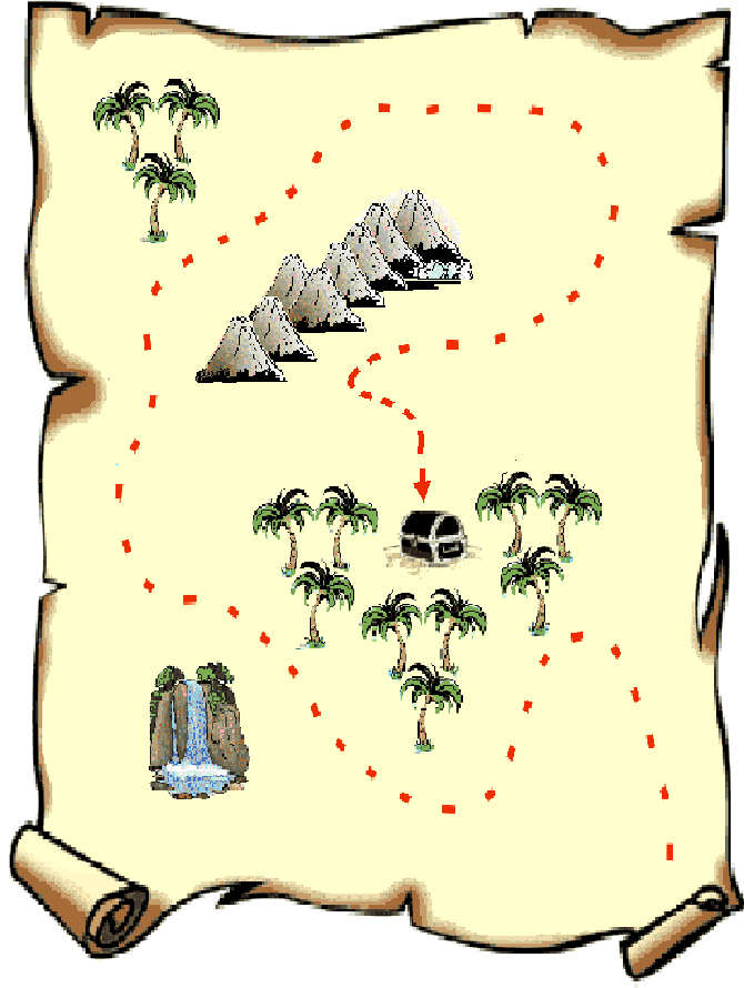 Picture Of A Treasure Map