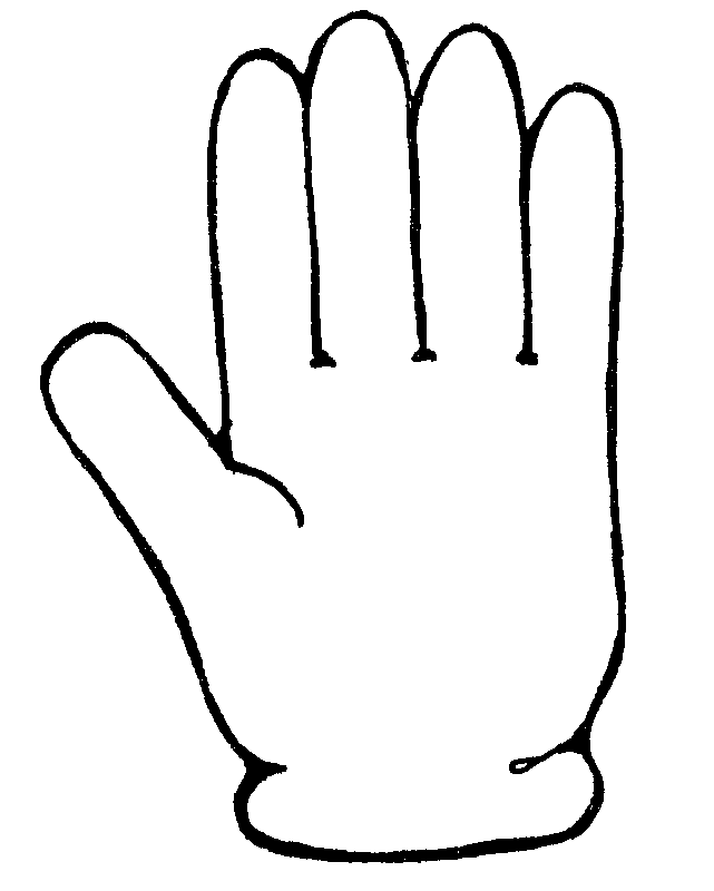 Hand Template Printable Cliparts co