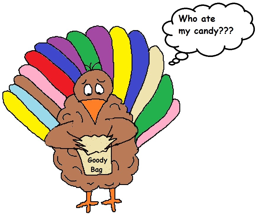 Funny Turkey Clip Art