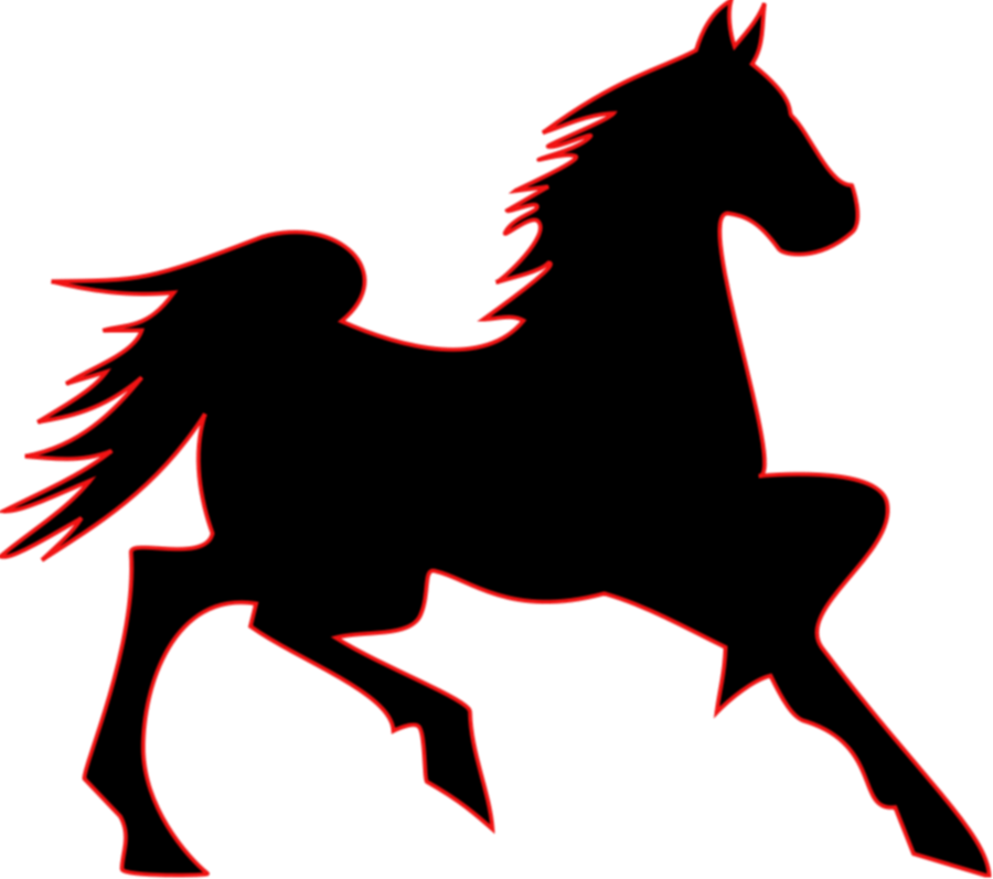 horse clip art free silhouette - photo #40