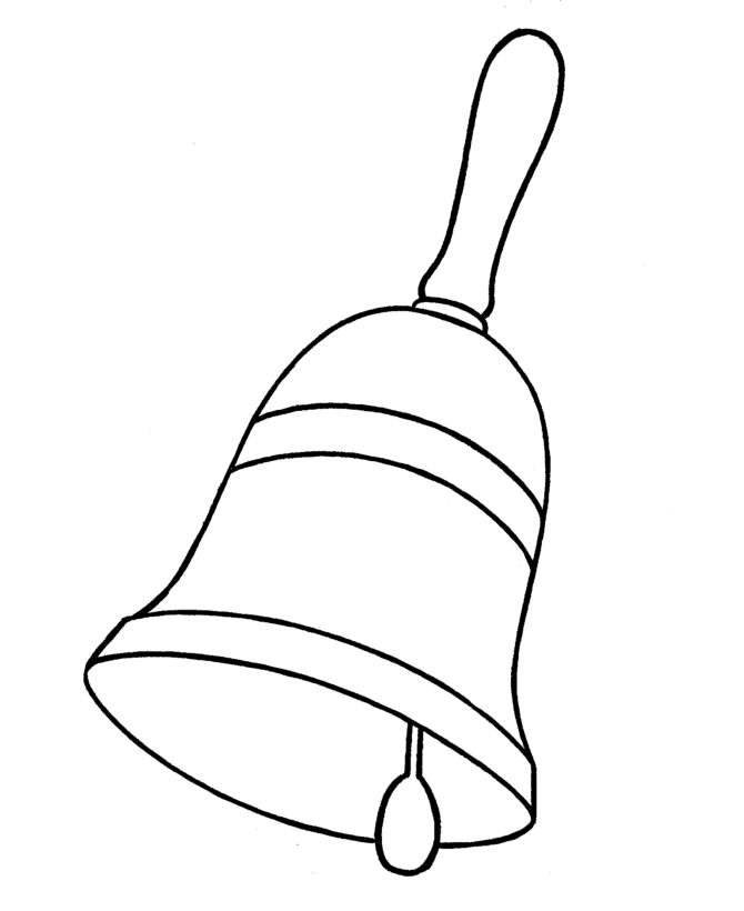 of bell Colouring Pages